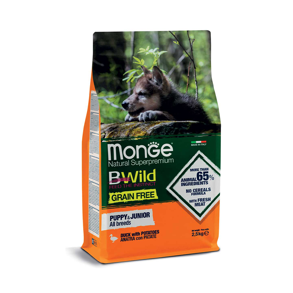 monge bwild grain free puppy